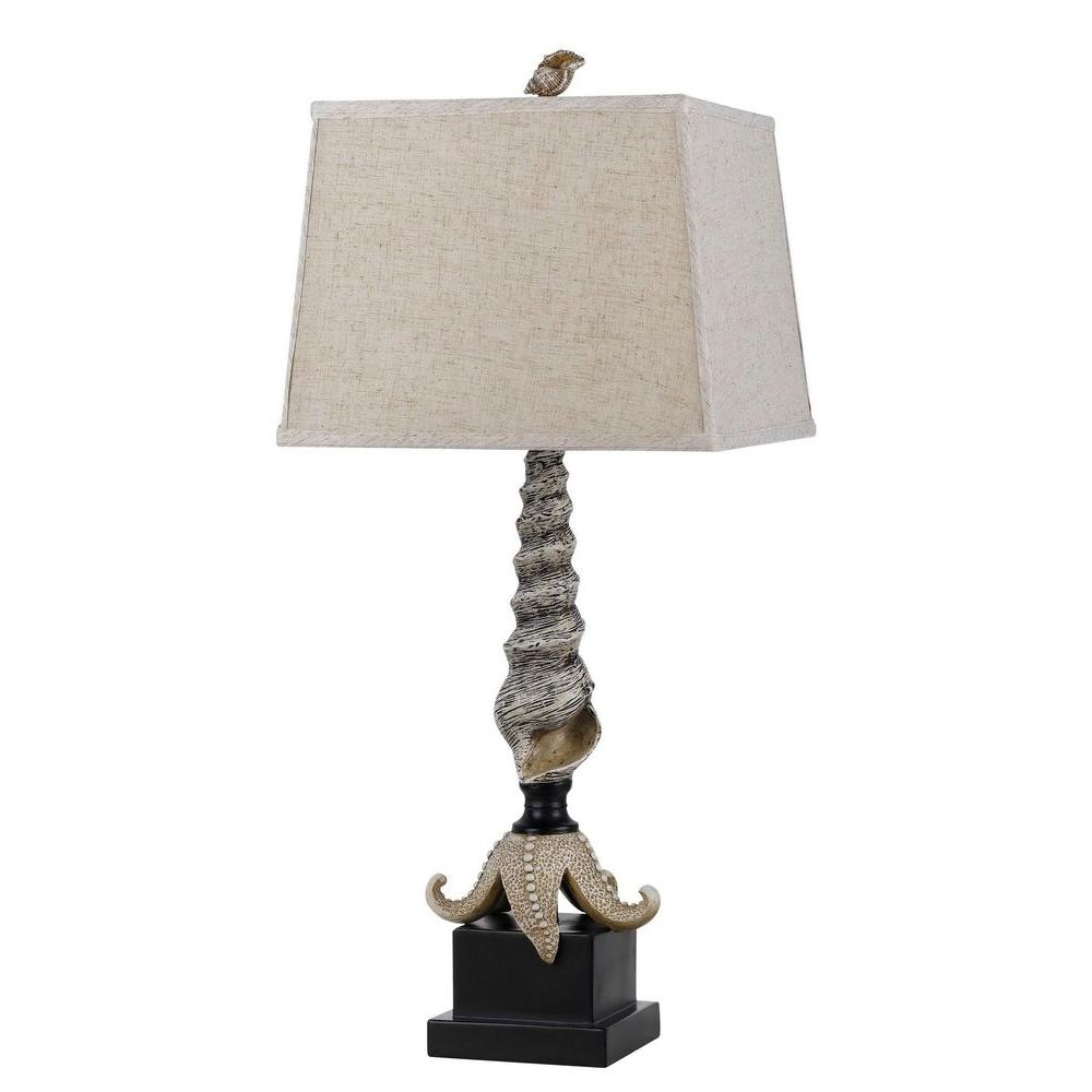 Cal Lighting 30 75 In Carapace Starfish Table Lamp