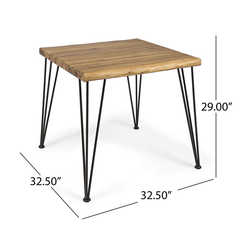 Le House Maverick Square Teak Brown Acacia Le House Maverick Square Teak Brown Acacia