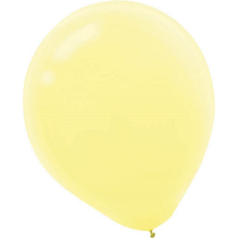 Amscan 12 in. Assorted Pastel Colors Latex Balloons (15-Count, 18-Pack ...