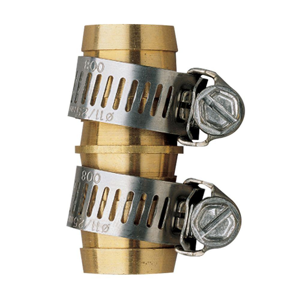 Orbit 5 8 In Inline Male Metal Mender 27945 The Home Depot Orbit 5 8 In Inline Male Metal Mender