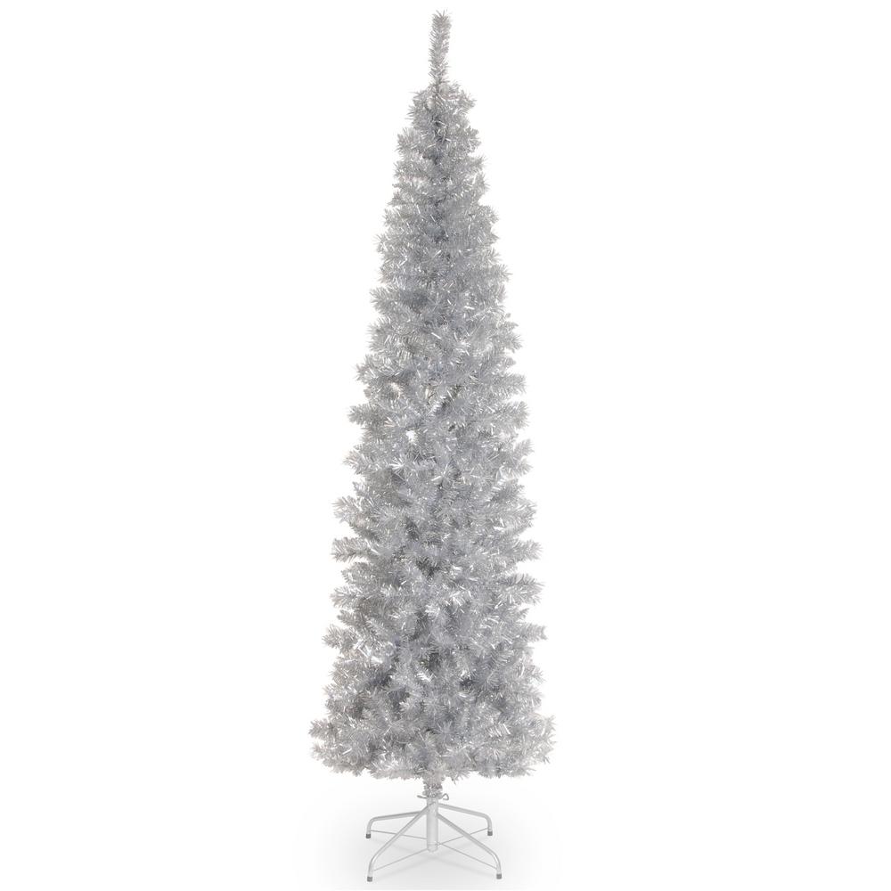 Metal Hanging Tree 5FT to 7FT Silver OR Cream Silver