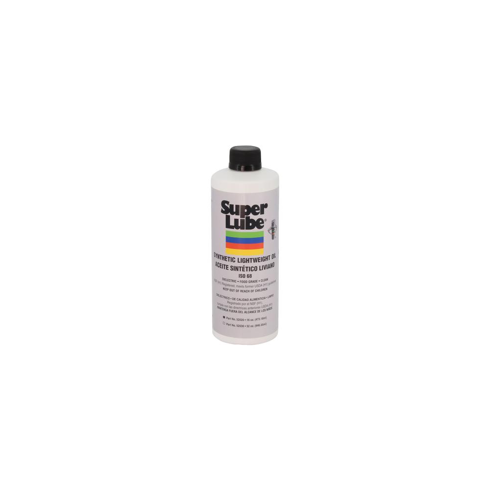 Super Lube 1Pint. Synthetic Lightweight Oil Bottle (ISO 68)52020