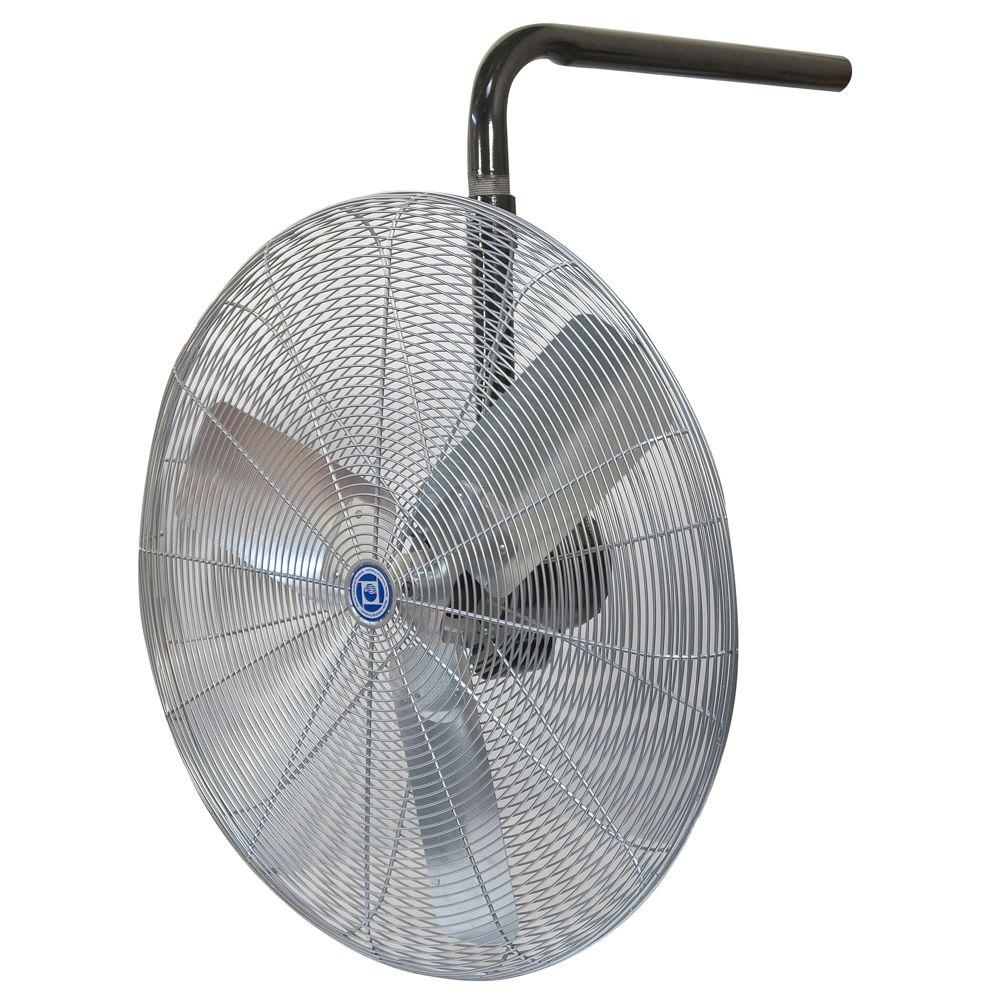 Ventamatic 30 In. High-velocity Oscillating Wall Mount Fan-hvpf 30oscwm 