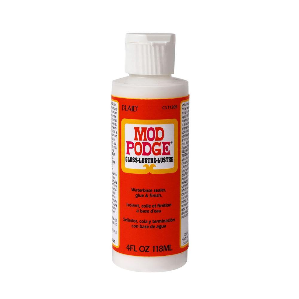 Mod Podge 4 oz. Gloss Decoupage GlueCS11205 The Home Depot