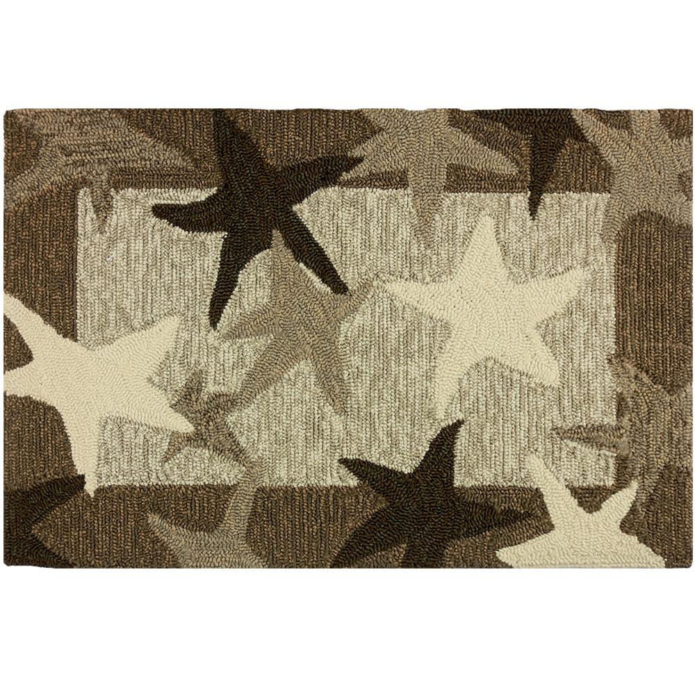 Homefires Driftwood Gray 3 ft. x 5 ft. Indoor/Outdoor Area Rug-PPS ...