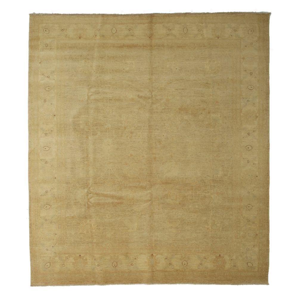 Darya Rugs Oushak Tan 8 Ft 4 In X 9 3 Indoor Area Rug Darya Rugs Oushak Tan 8 Ft 4 In X 9 3