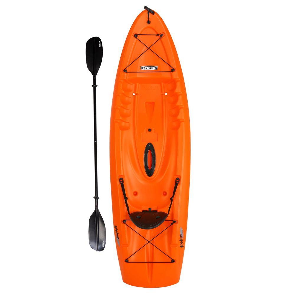 Lifetime 8.5 ft. Hydros Kayak with Paddle and Backrest90595 The Home
