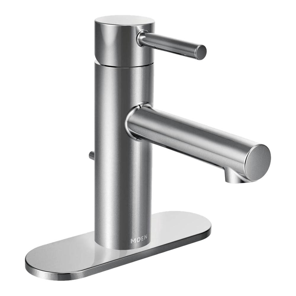 MOEN Align Single Hole Single-Handle Bathroom Faucet in ...