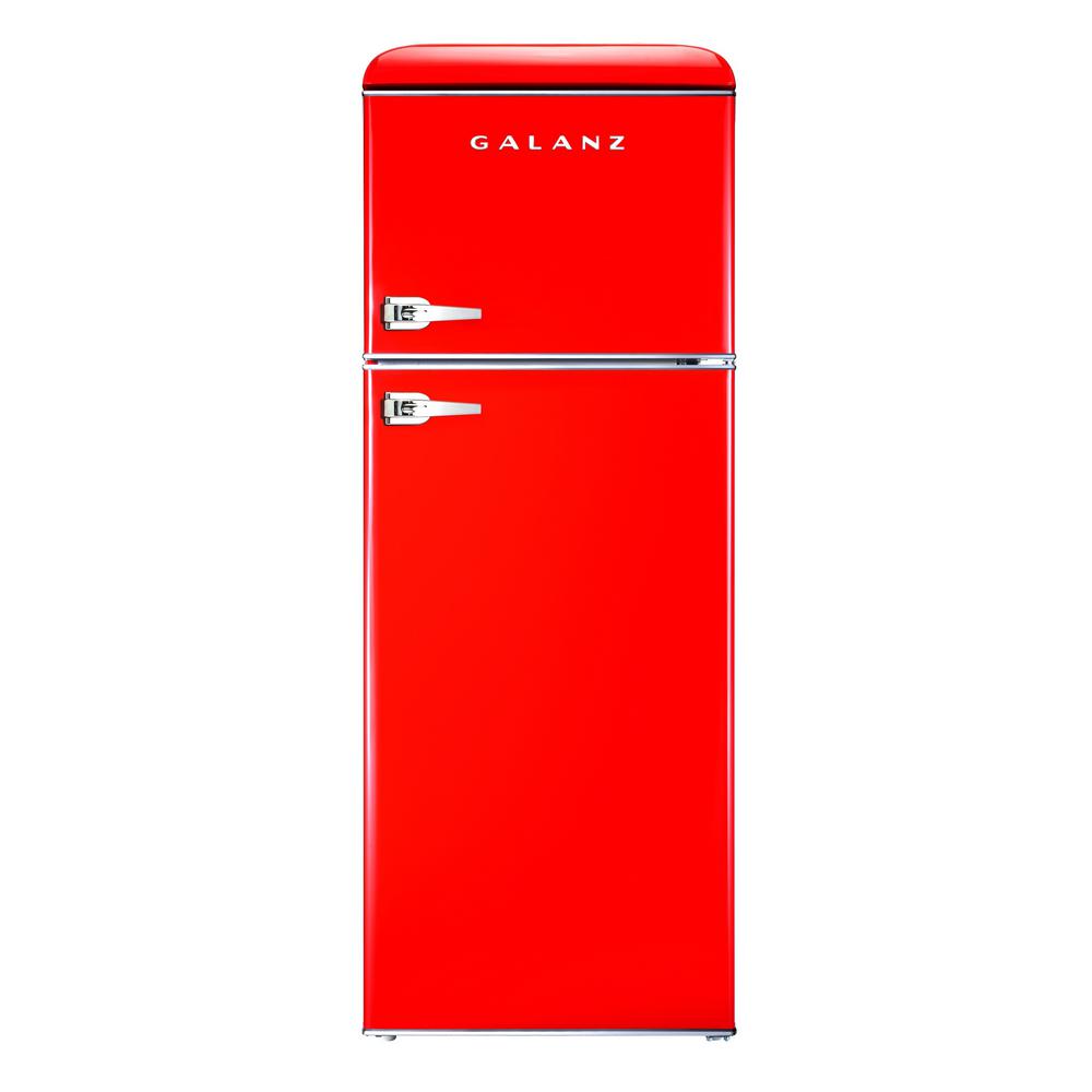Red Mini Fridges Appliances The Home Depot