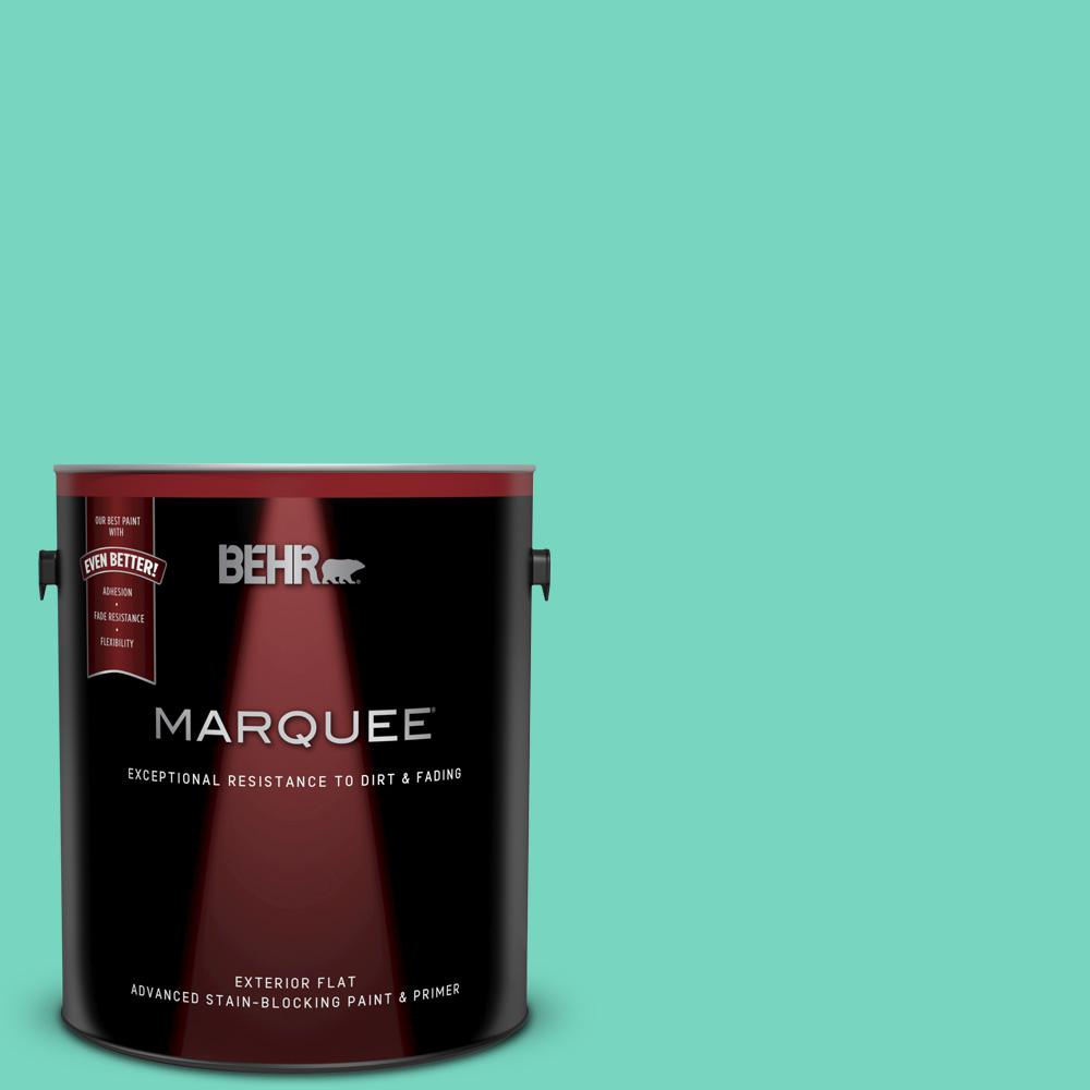 Behr Marquee 1 Gal P430 3 Green Parakeet Flat Exterior Paint And P430 3 Green Parakeet Flat Exterior Paint And Primer
