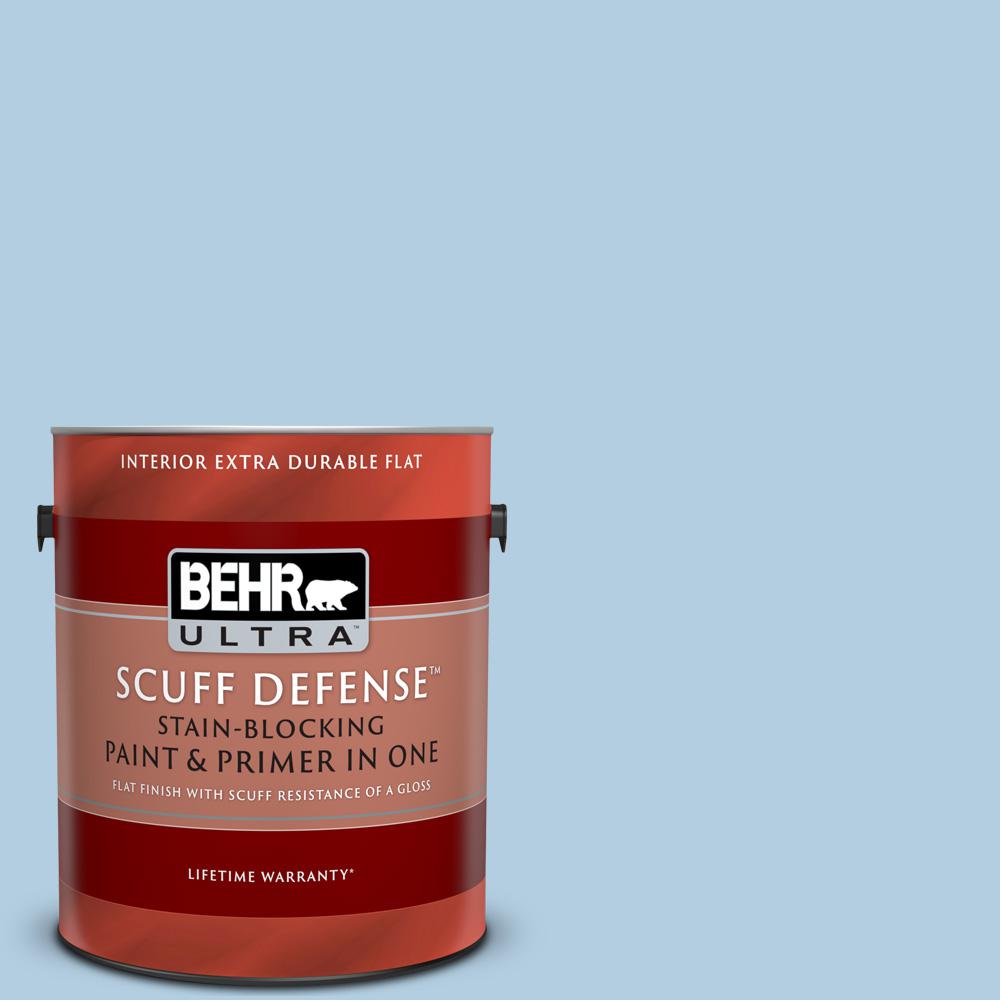 BEHR ULTRA SCUFF DEFENSE 1 gal. PPU1414 Crystal Waters Extra Durable