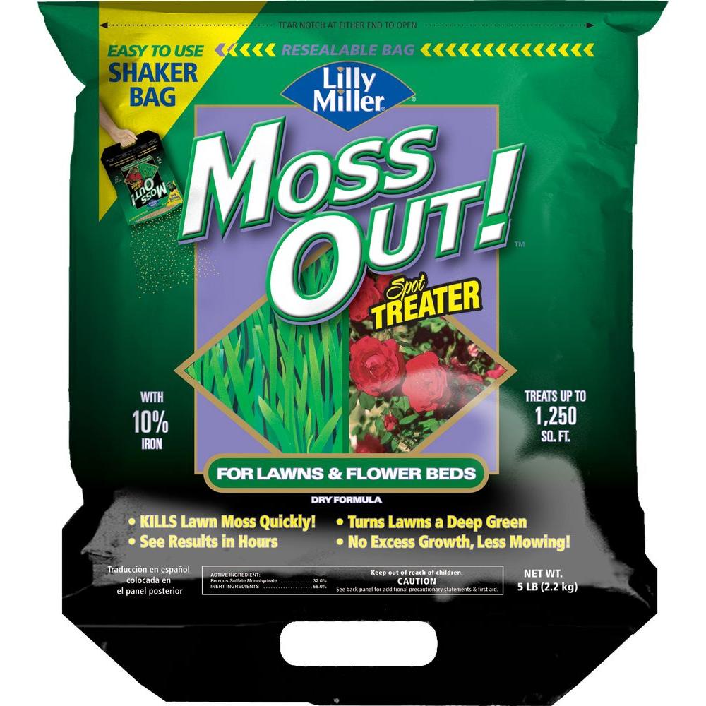 Moss Out! 1 Gal. Moss Out! for Lawns100099156 The Home Depot