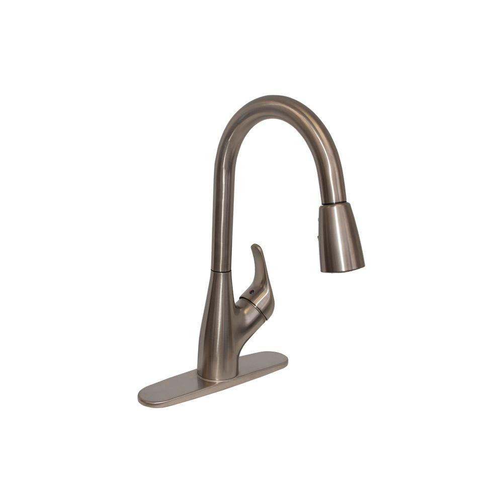 Pull-Down Spout Kitchen Faucet Ceramic Disc