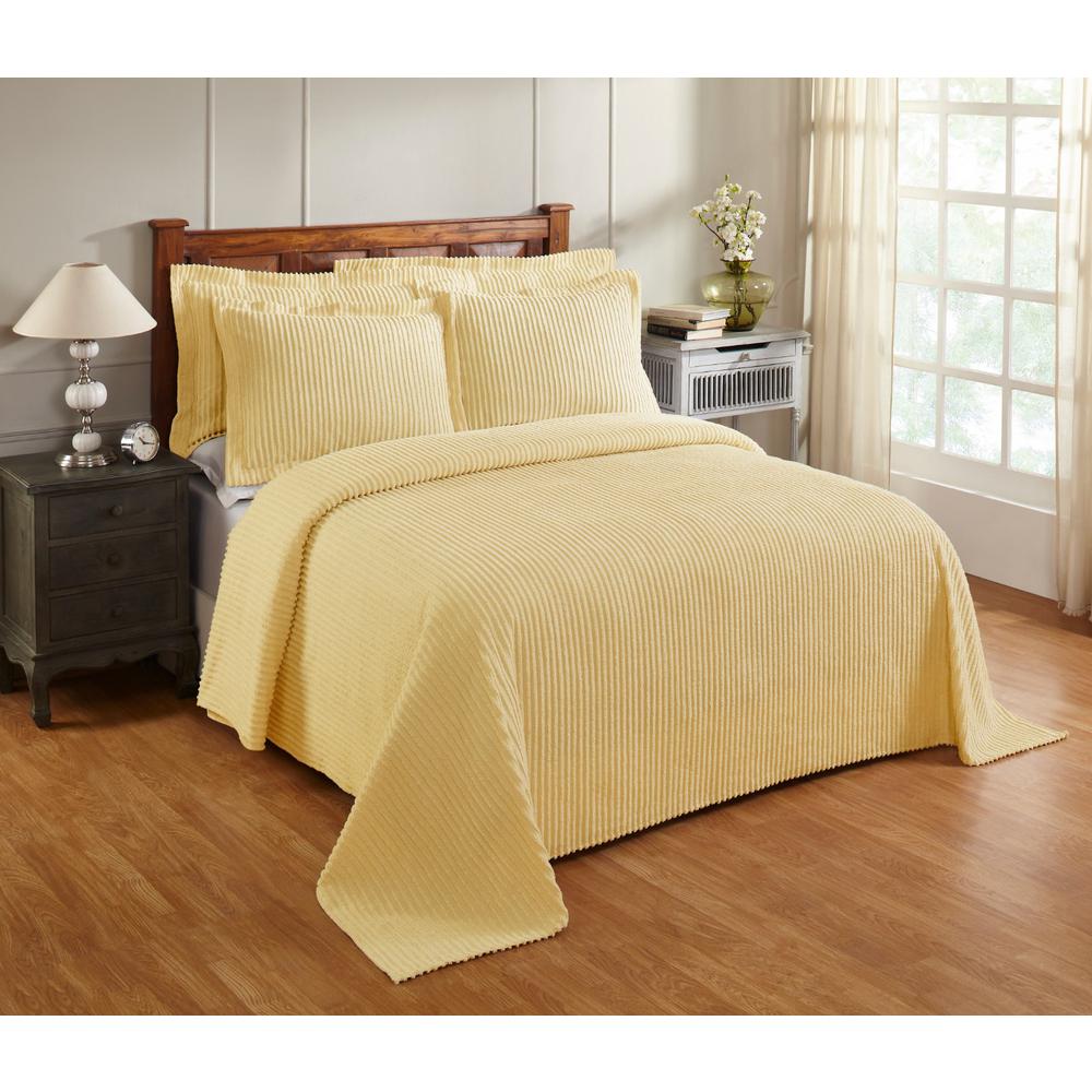 Better Trends Aspen 81 In X 110 Yellow Twin Bedspread Ss Better Trends Aspen 81 In X 110 Yellow Twin Bedspread Ss Bsasptwye The Home Depot