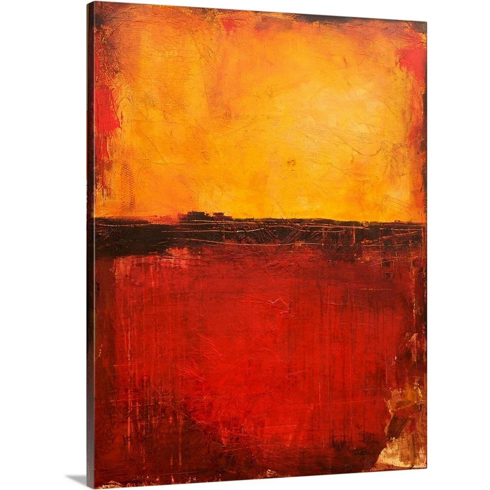 Tuscan Of Dawn By Erin Ashley Canvas Wall Art