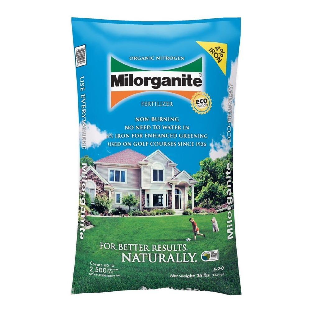 Milorganite 36 lb. Organic-Nitrogen Fertilizer-004262 - The Home Depot