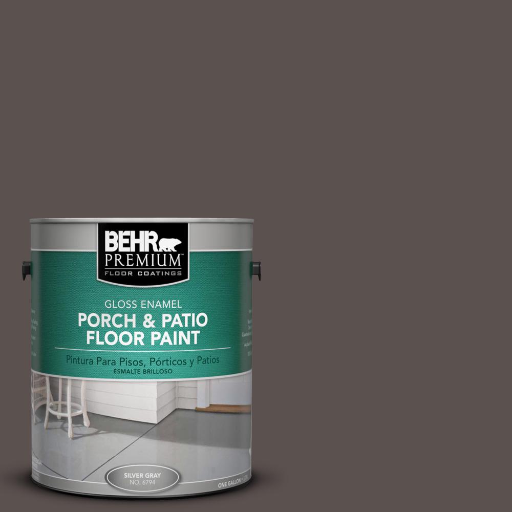 BEHR Premium 1 gal. 790B6 Stone Hearth Gloss Porch and Patio Floor