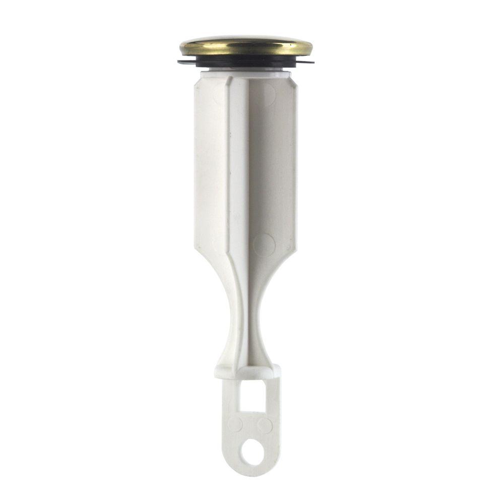Danco Pop Up Stopper In Polished Br 88430 The Home Depot Danco Pop Up Stopper In Polished Br