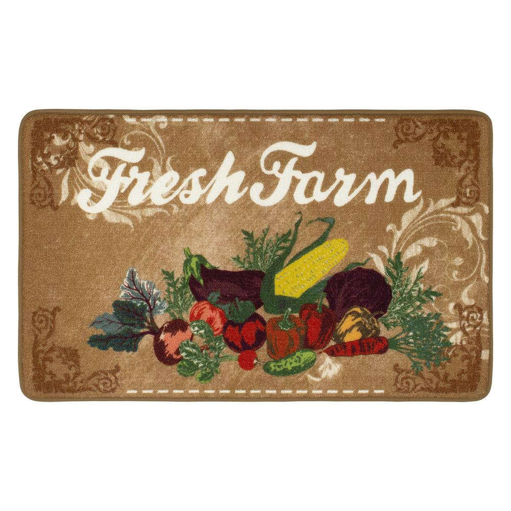 Kitchen Mats The Home Depot Hd Printed Kitchen Rug