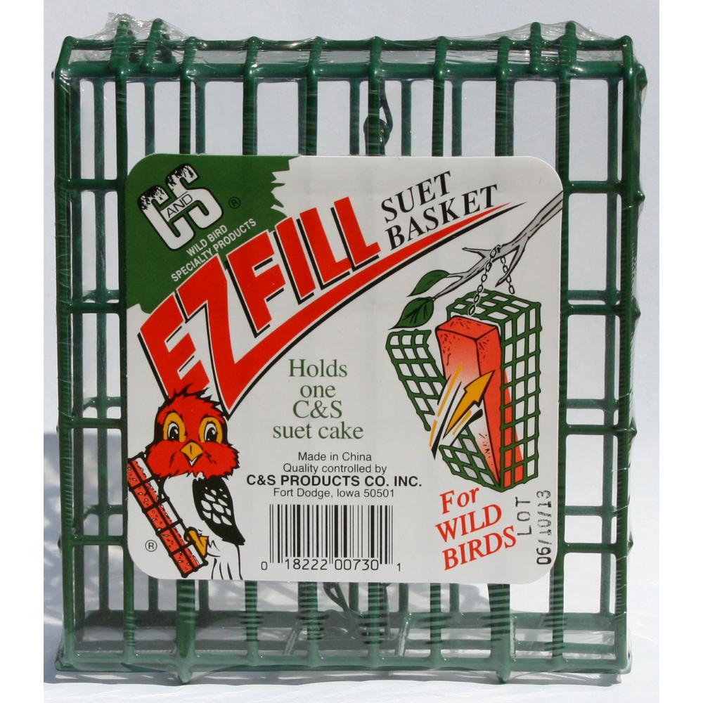 C And S Products Ez Fill Suet Basket Bird Feeder Cs730 The Home