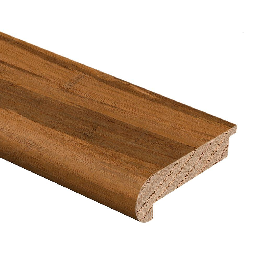 Zamma Strand Woven Bamboo Honey Tigerstripe 1/2 in. Thick x 23/4 in