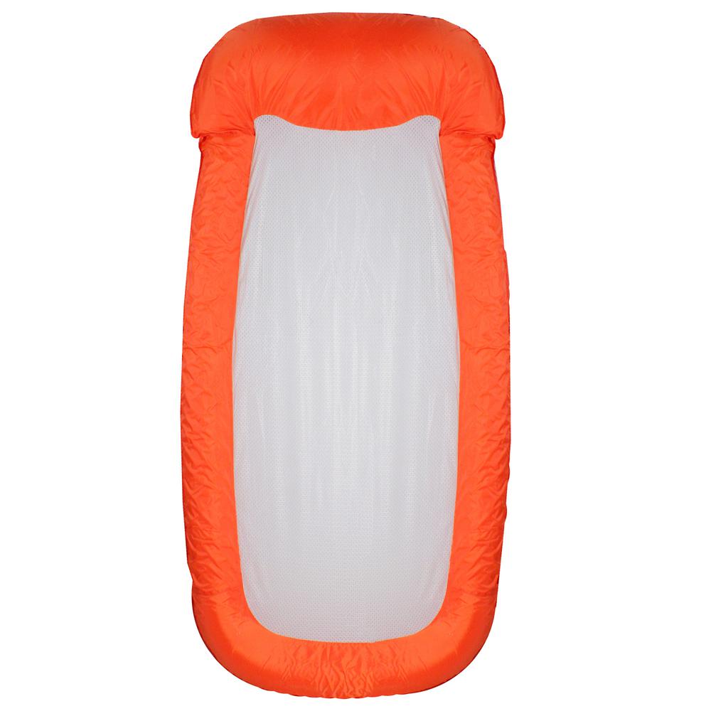 orange pool float