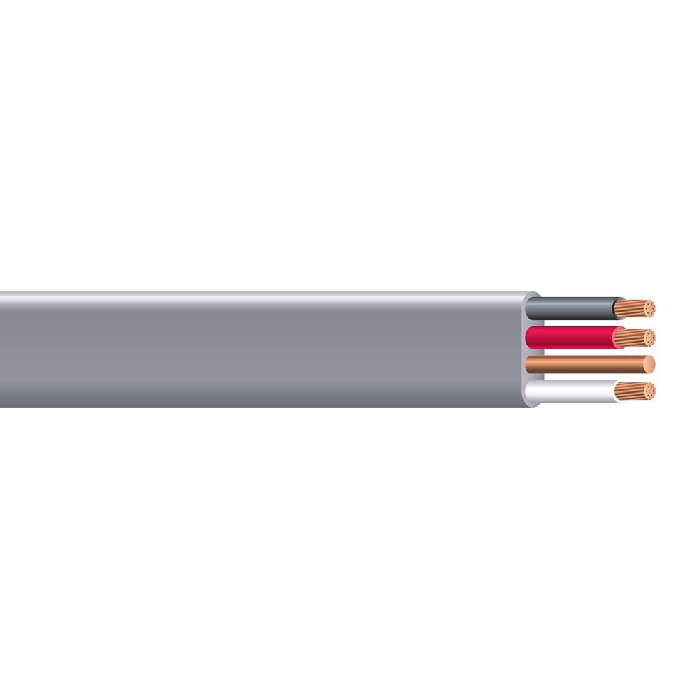 125 Ft 8 3 Gray Stranded Cu Uf B W G Wire