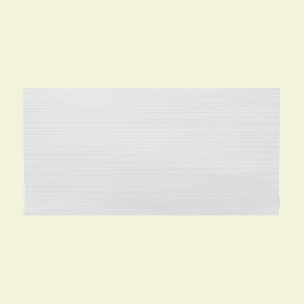 Jeffrey Court Wisteria White 10 in. x 20 in. Ceramic Wall Tile (10.76 sq. ft. / Case)