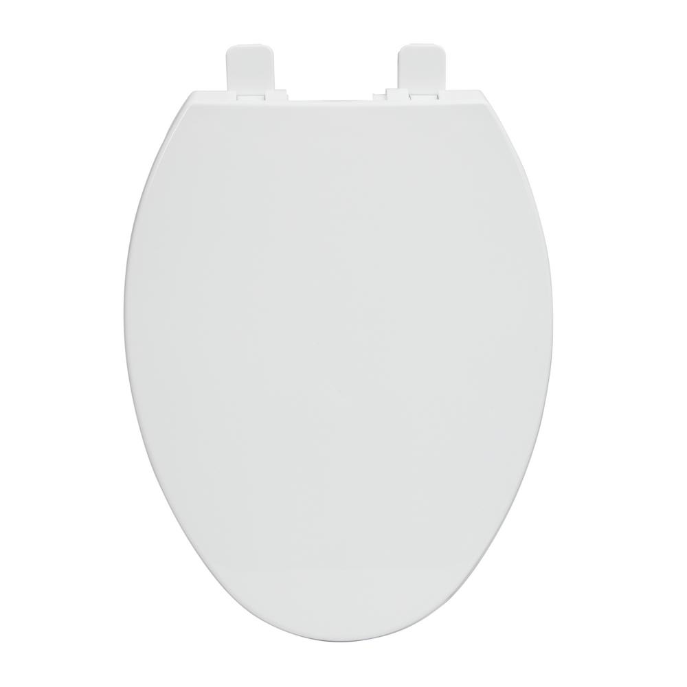 ELONGATED TOILET SEAT Slow Closed Front with Quick Release Hinges