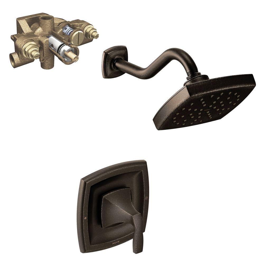 MOEN Voss SingleHandle 1Spray Moentrol Shower Faucet Trim Kit with