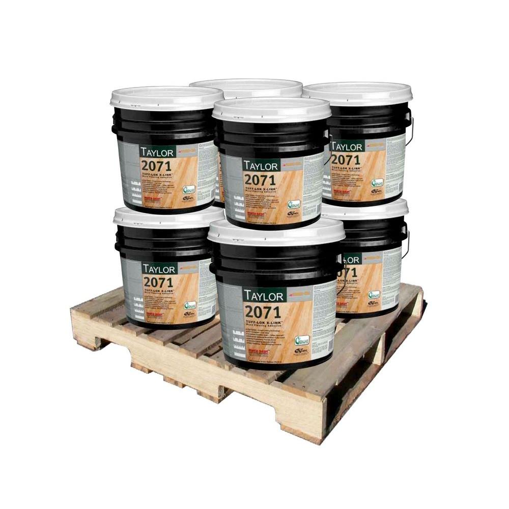 Taylor 2071 4 Gal. TuffLok XLink Wood Flooring Adhesive with MetaTec Technology (8Pallet
