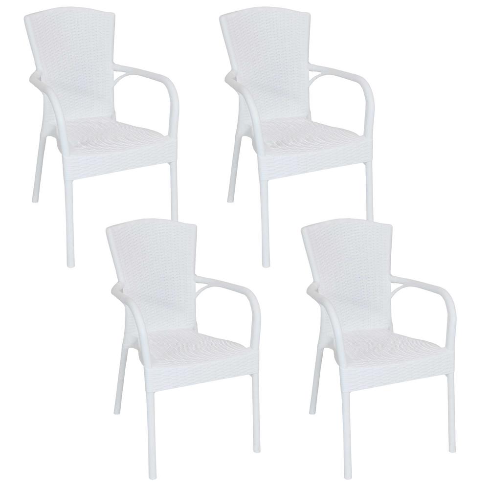 Unbranded Marco Island Brownstone Commercial Grade Aluminum Patio Dining Chair With Saddle Vinyl Straps 2 Pack 3200 S S The Home Depot