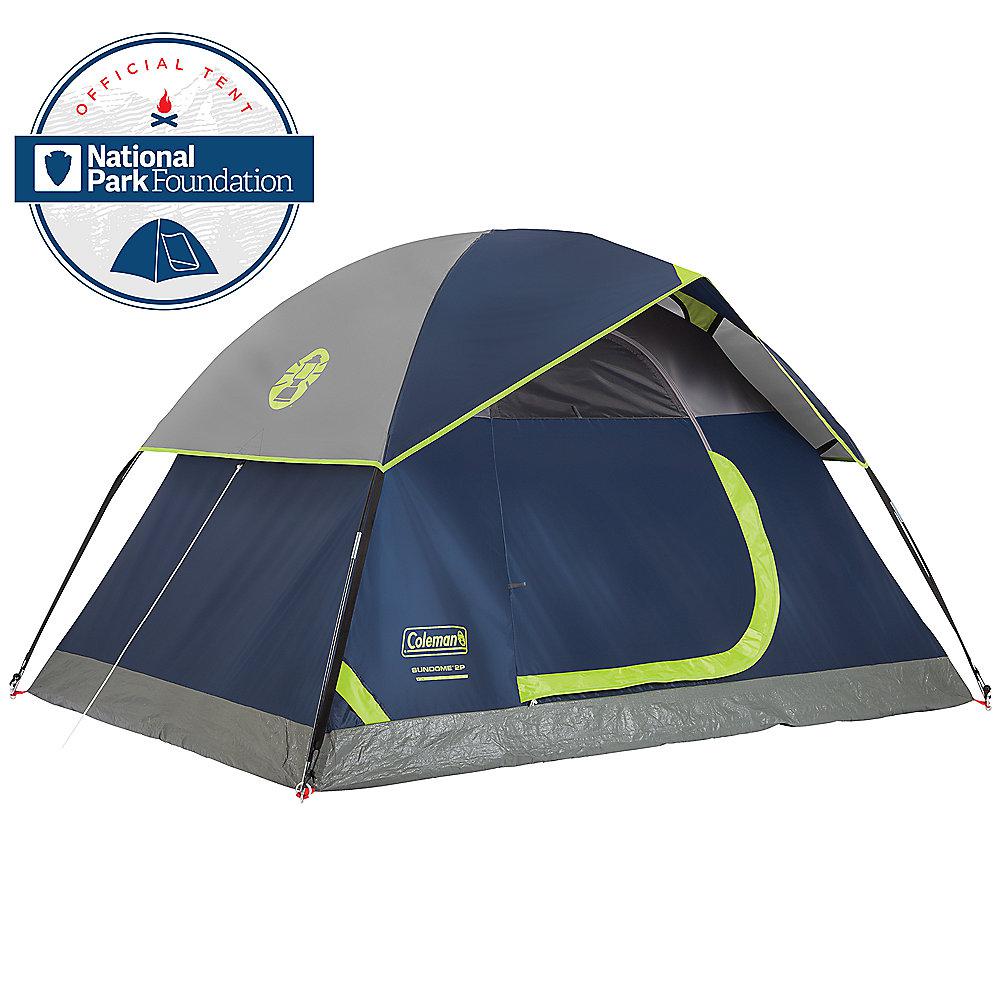 Coleman Sundome 2-Person Dome Tent, Blue (Navy)