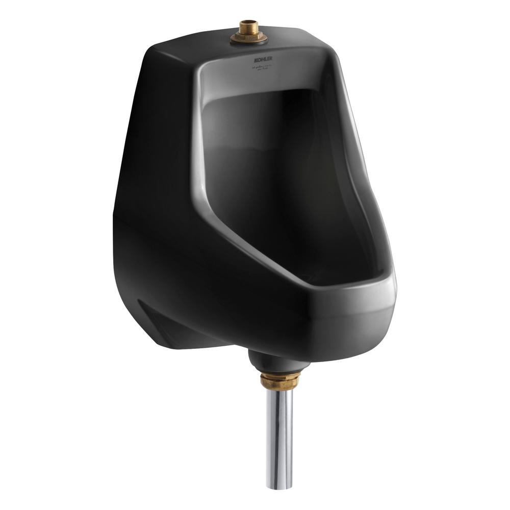 KOHLER Darfield 0.5 or 1.0 GPF Urinal in Black BlackK5024T7 The