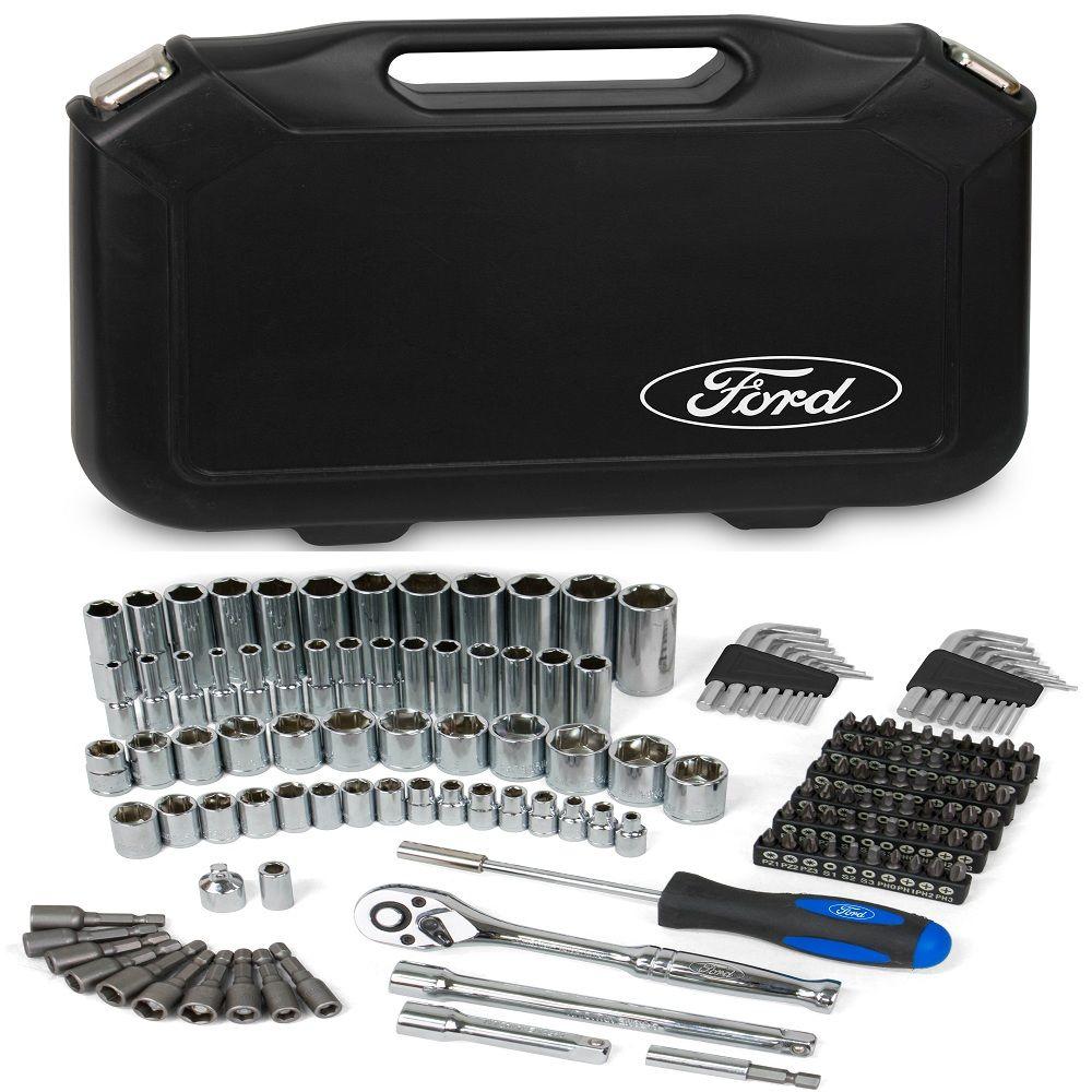 6 Point Socket Set 1//4″ Britool Hallmark MHSET14 14 Piece 3//8″ Dr 1″ AF –...