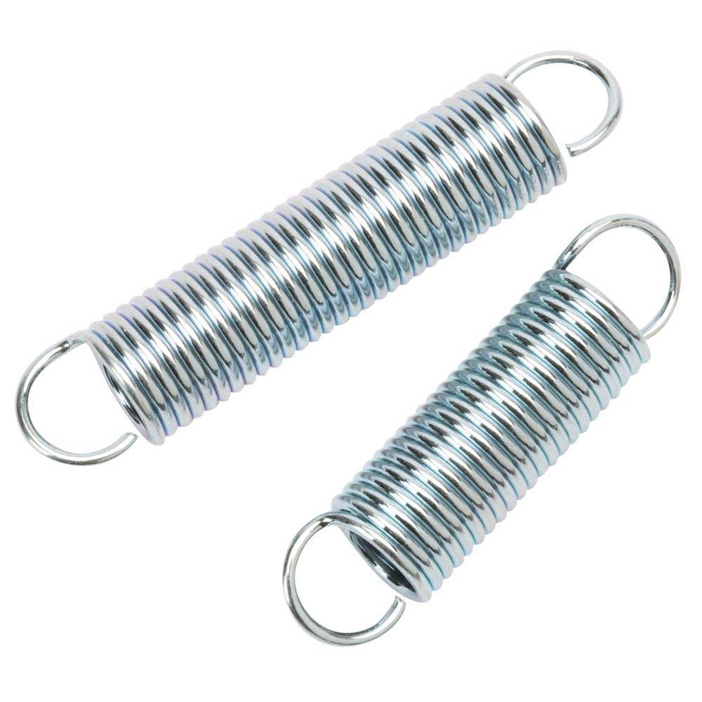 Everbilt 13/16 in. x 4 in. Zinc-Plated Extension Spring (2-Pack ...