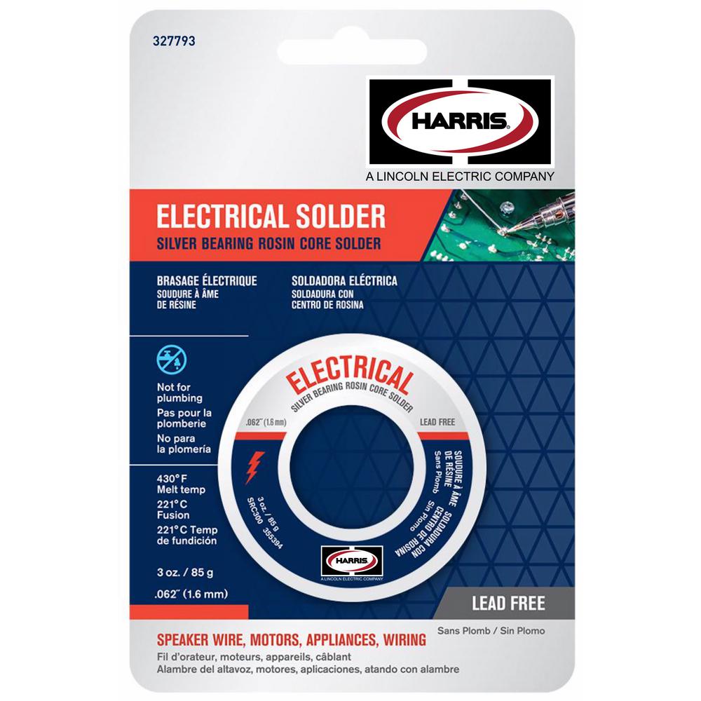 The Harris Products Group 3 oz. LeadFree Rosin Core Solder327793