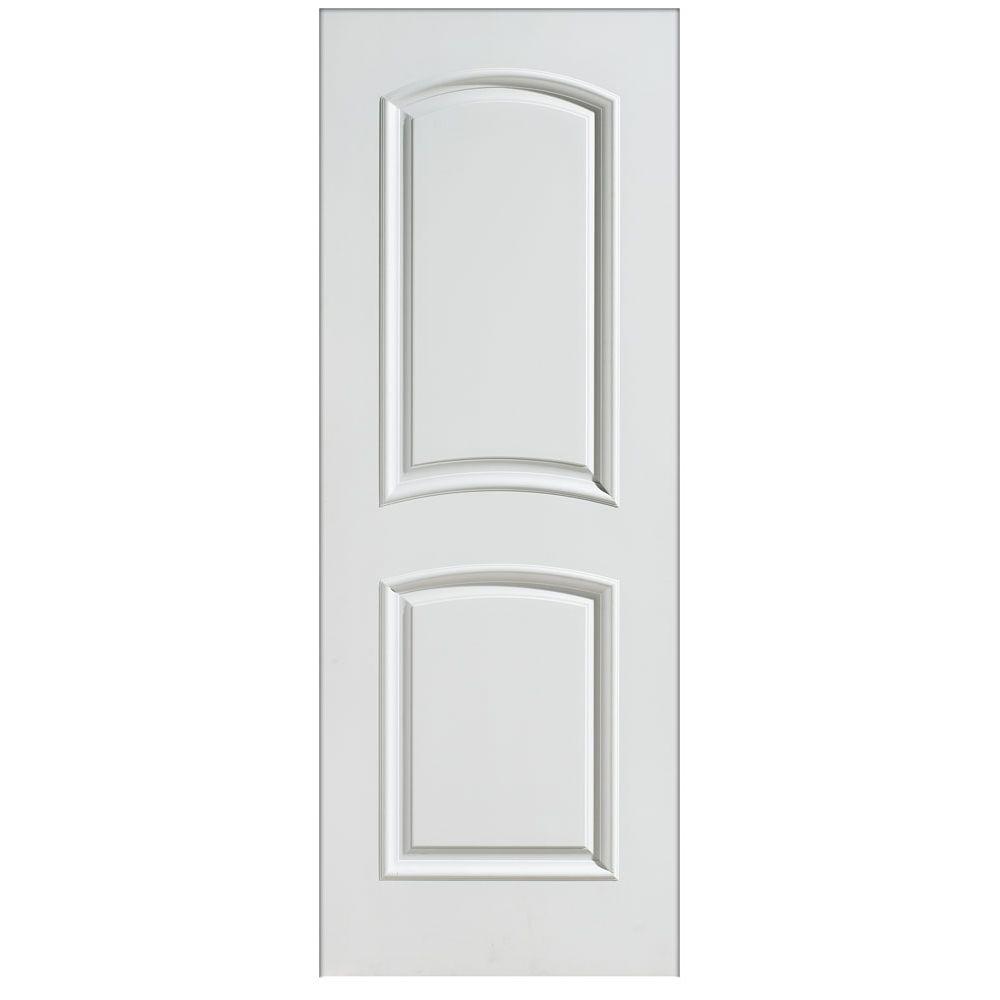 Masonite 36 In X 80 In Palazzo Bellagio 2 Panel Arch Top Hollow