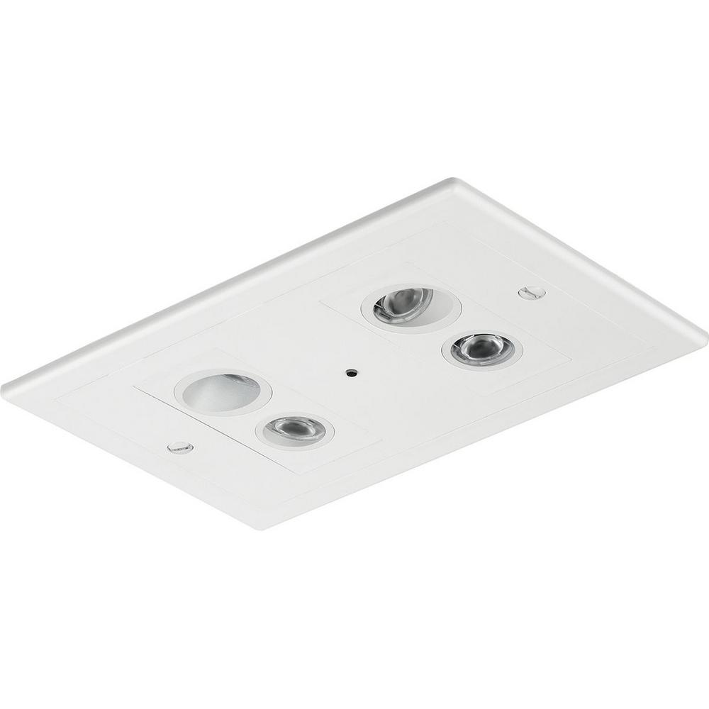 Progress Lighting Waystar Series 25-Watt White Integrated LED Emergency Light by Progress Lighting