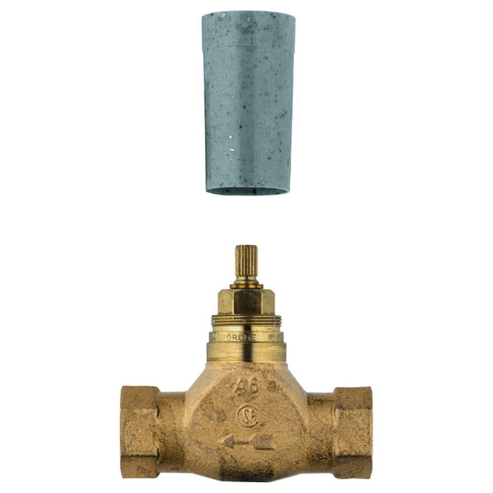GROHE 1/2 in. Volume Control RoughIn Valve in Rough Brass29273000