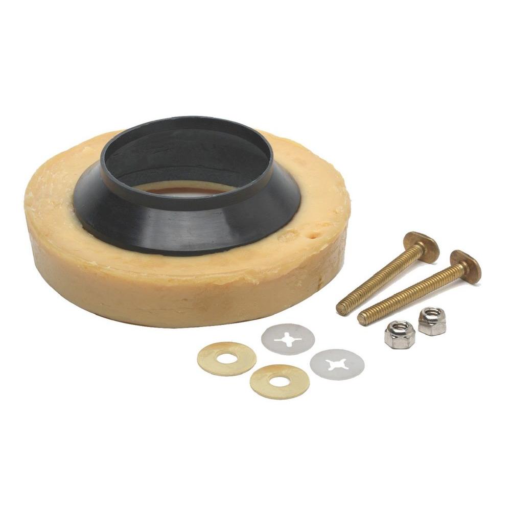 Wax Ring With Brass Bolt Kit 31193 The Home Depot 0730