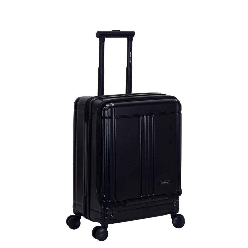 Rockland Tokyo 18 in. Black Expandable Hard Side Spinner Carry on Laptop with TSA Lock was $431.99 now $90.0 (79.0% off)