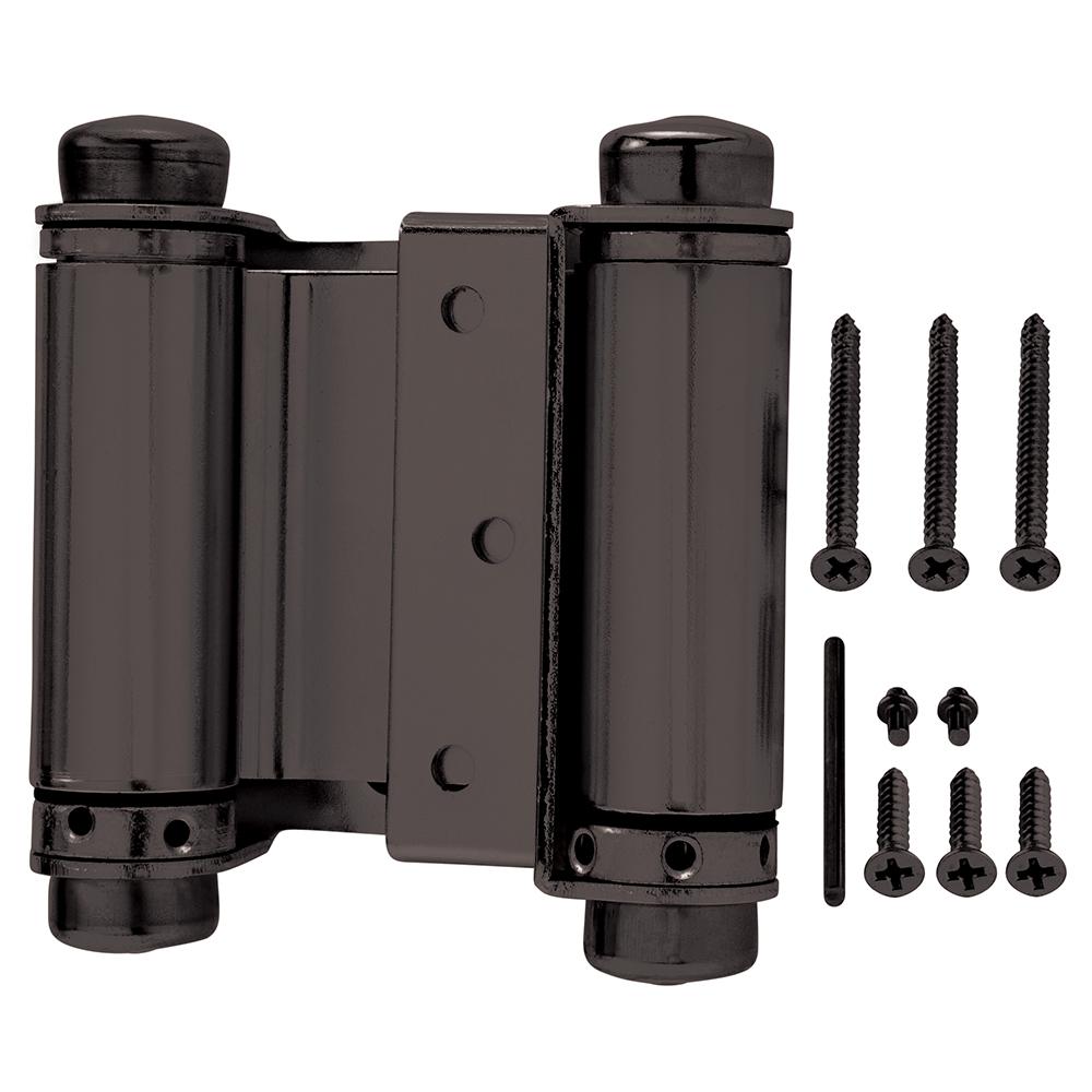 Everbilt 3 In X 3 In Oil Rubbed Bronze Double Action Spring Door   Everbilt Door Hinges 20094 64 1000 