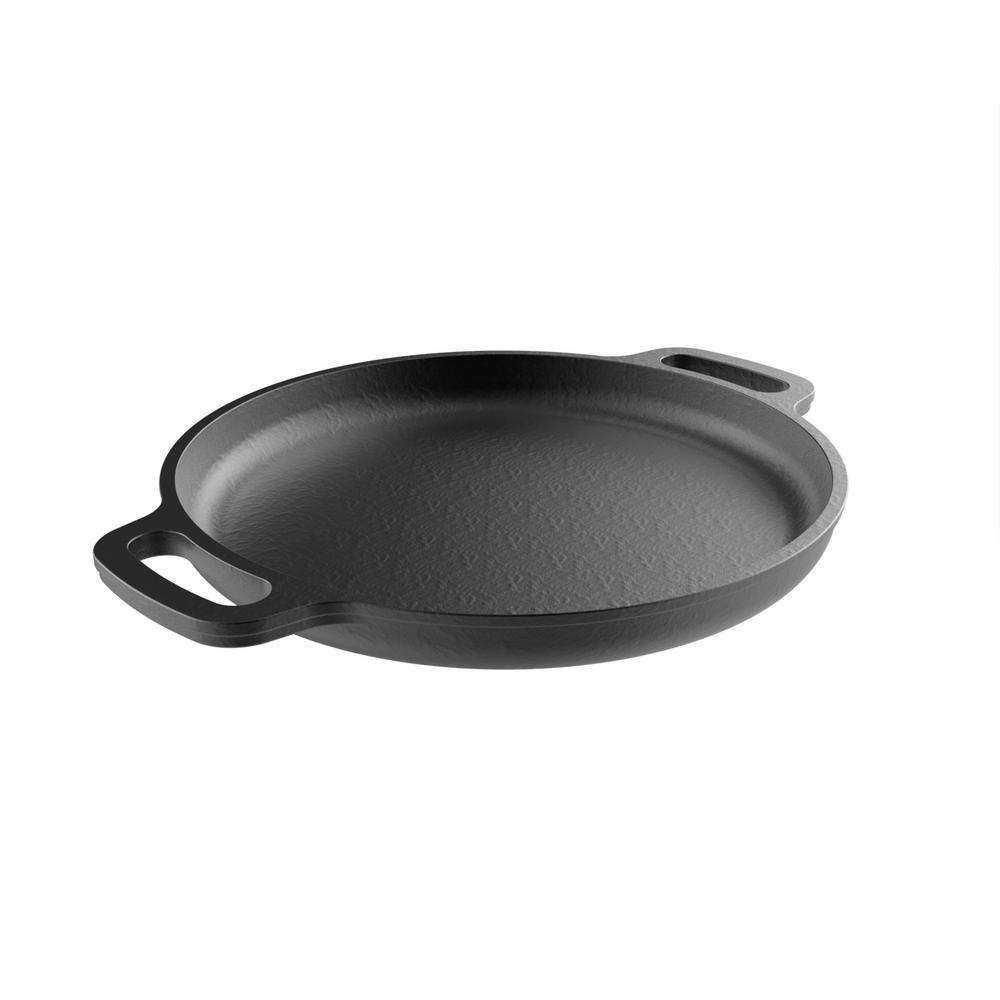 Trademark Cast Iron Pizza PanHW031087 The Home Depot