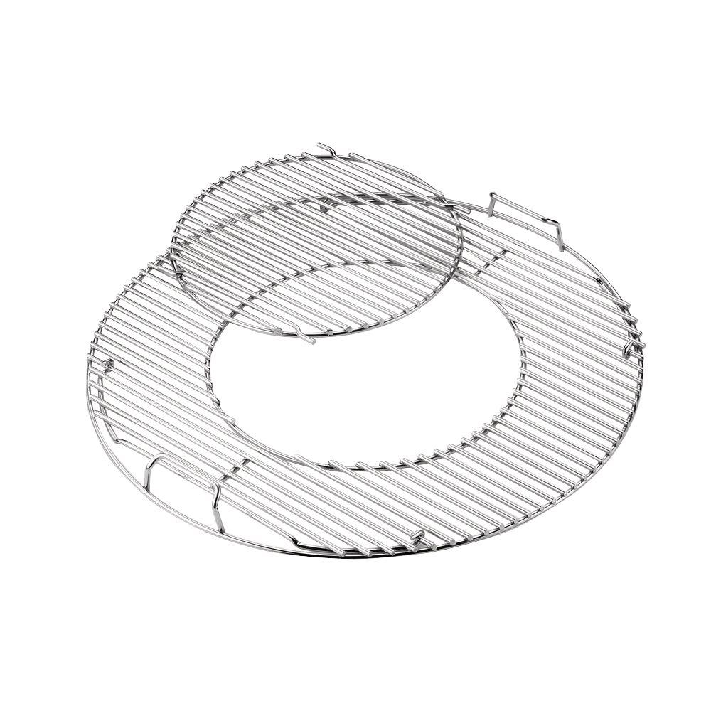 Weber Hinged Replacement Cooking Grate with Removable Center for 22-1/2 inch... by Weber