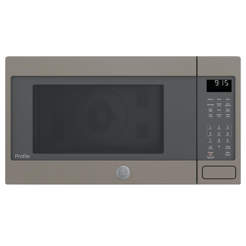 Ge Profile 1 5 Cu Ft Countertop Convection Microwave Oven In