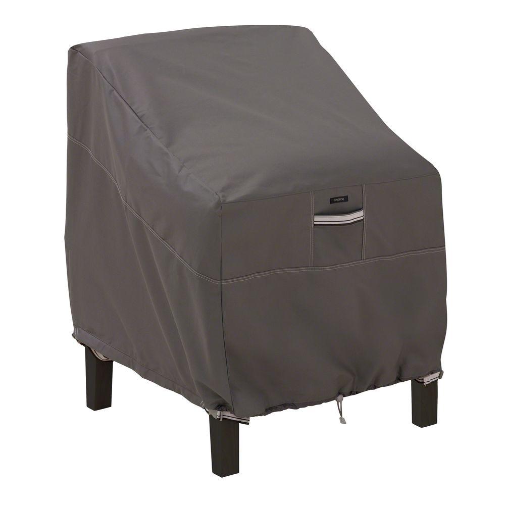 Gray Patio Furniture Covers The Home Depot Ravenna Cover For Hampton Bay Spring Haven Wicker Patio Lounge Chair
