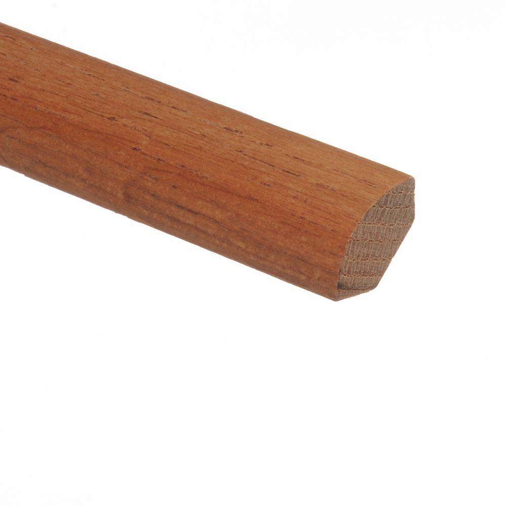 Zamma Ash Gunstock/Oak Honey Parquet 3/4 in. Thick x 3/4 in. Wide x 94