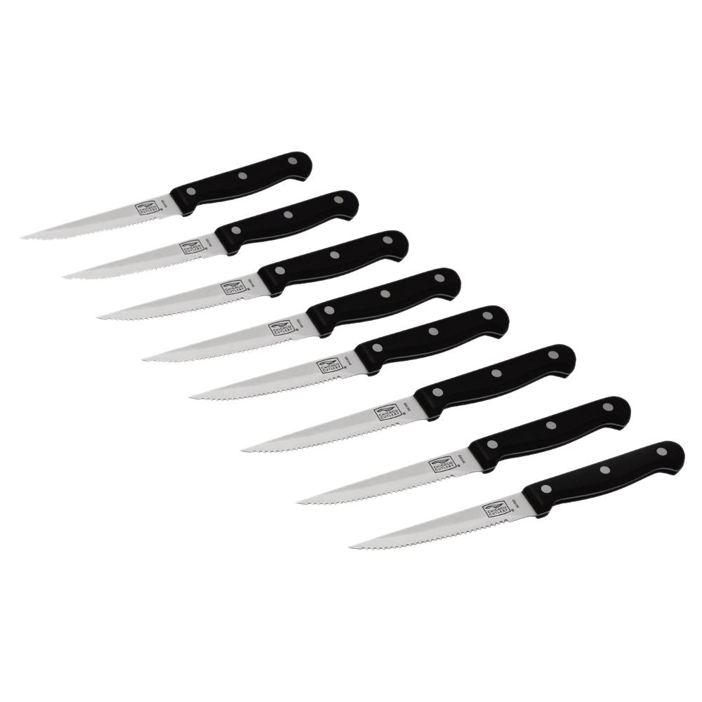 8 steak knives