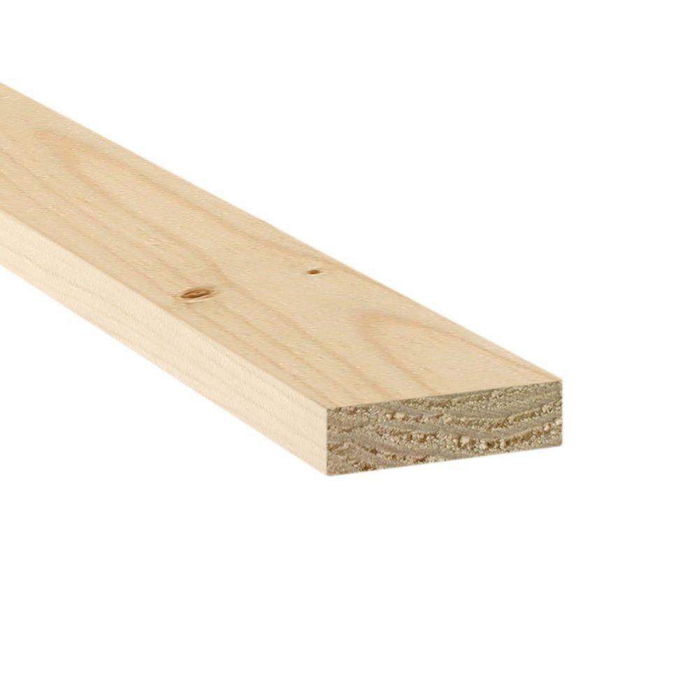 1 in. x 4 in. x 10 ft. Select Pine Board-699004 - The Home Depot